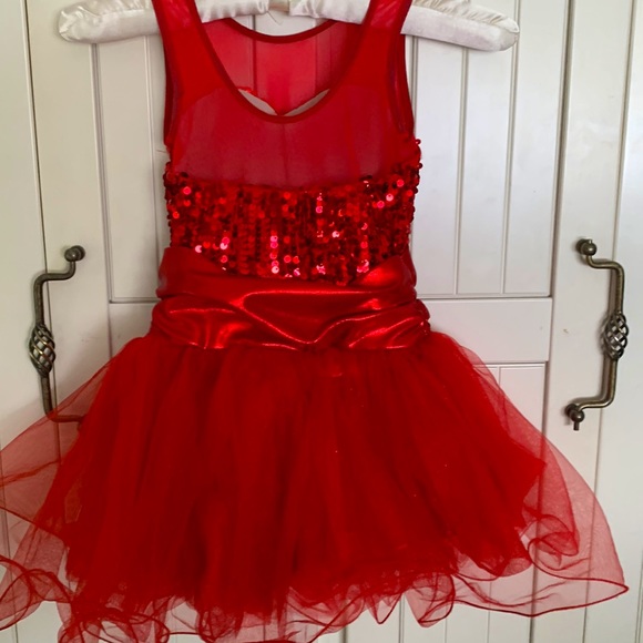 Beautiful Little Girls Dance Costume - Picture 2 of 7